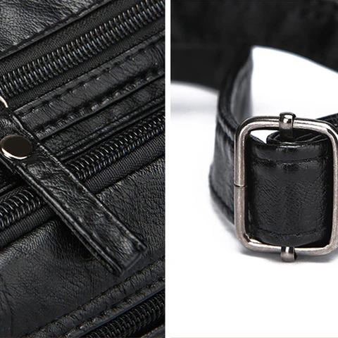 Bolso Multifuncional de Cuero Sintético Premium – Elegante, Ligero y Antirrobo